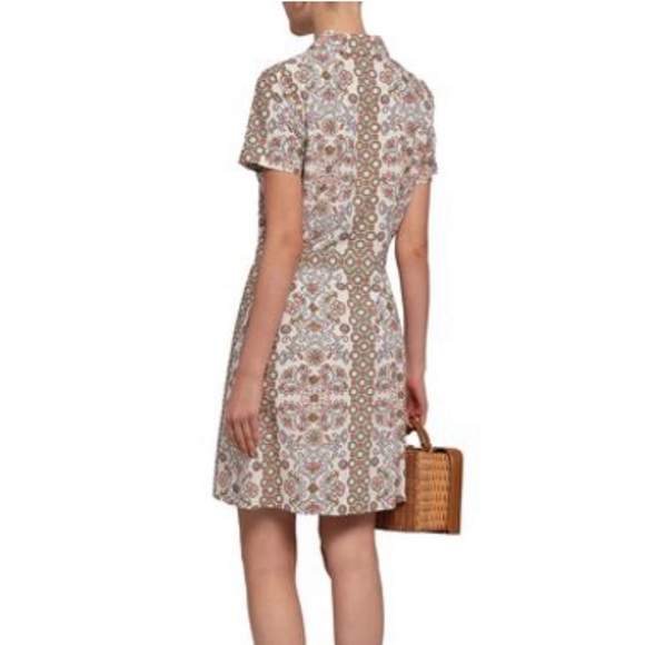 Tory Burch Short Sleeve Shirt Dress Size 2 - Picture 2 of 13